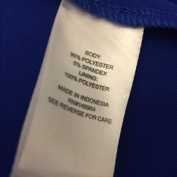 M By Maia🌷Royal Blue Dress Sz 6 - Picture 7 of 10